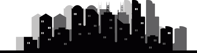 Melbourne skyline sticker - TenStickers