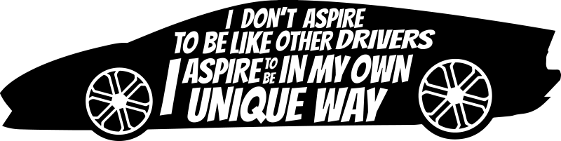 Lewis Hamilton  quote sticker - TenStickers