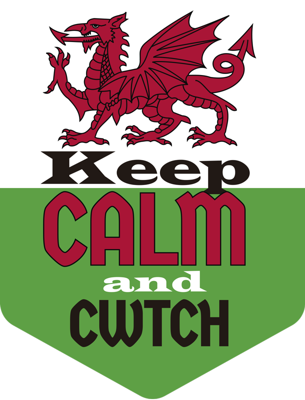 Keep calm and cwtch car sticker - TenStickers