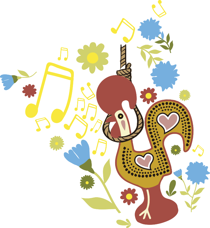 Vinil de cidades e países Galo de Barcelos - TenStickers