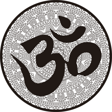 Om Universum Symbol Wandaufkleber - TenStickers