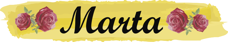 Adesivo bici con fiore personalizzabile rosa - TenStickers