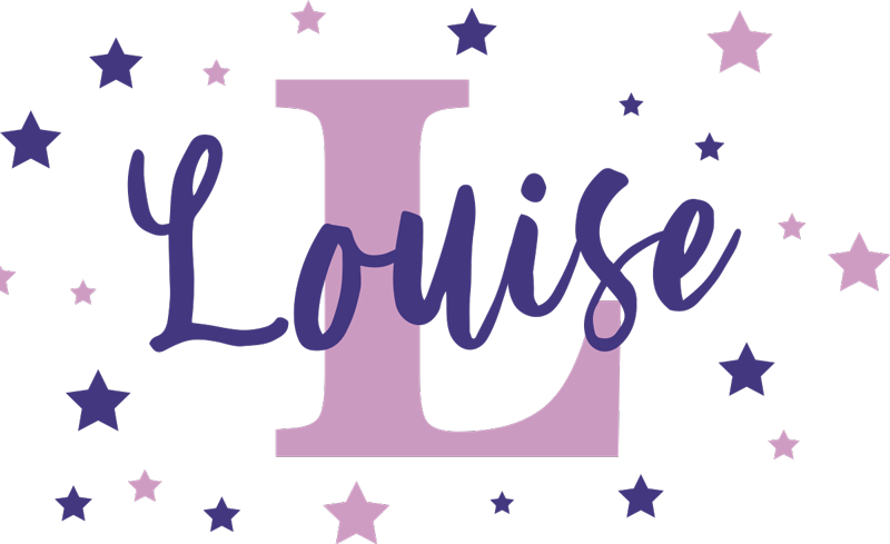 Customizable star Vinyl Personalised Sticker - TenStickers