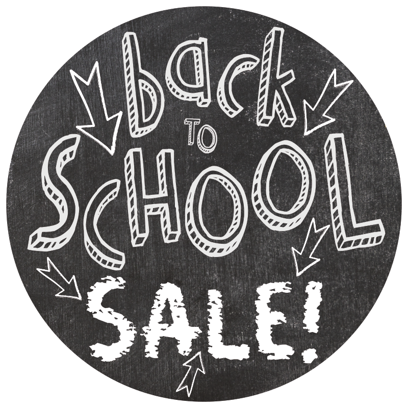 Vinilo adhesivo pizarra tiza para escaparate  - TenVinilo