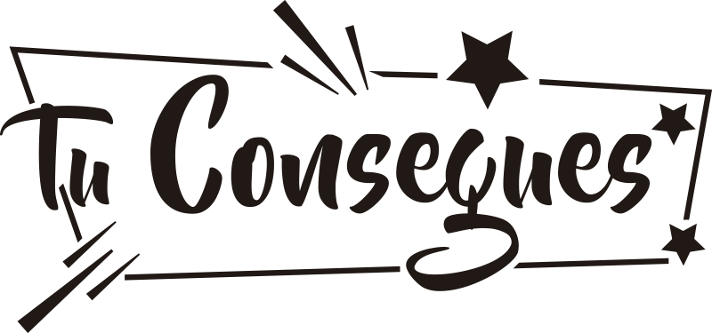 Autocolante para espelho Tu Consegues - TenStickers