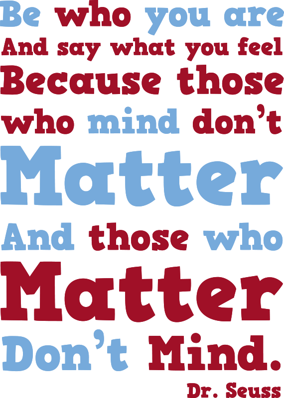 Be who you are fairy tale sticker - TenStickers