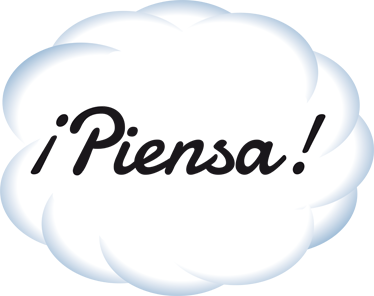 Adhesivo decorativo nube piensa - TenVinilo