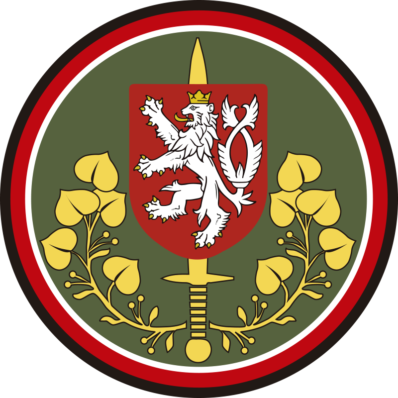 Nálepka české pozemní síly - TenStickers