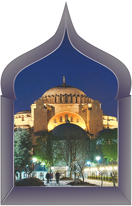 Istanbul 3d duvar vinil sticker - TenStickers