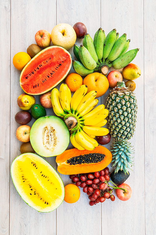 Sticker frigo image de fruits - TenStickers