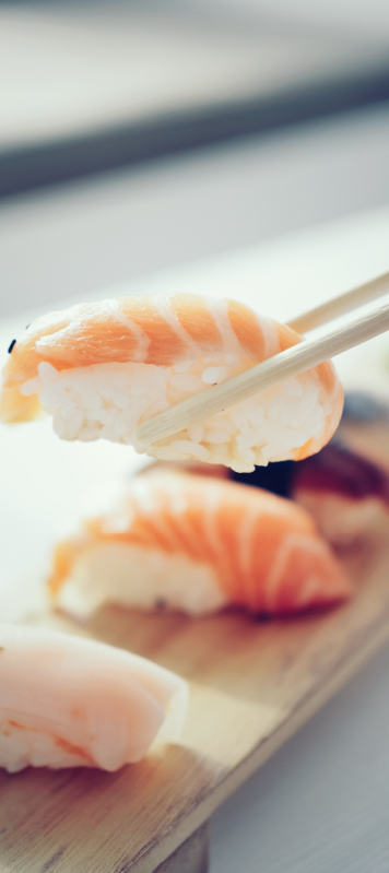 Sushi kitchen door vinyl decal - TenStickers