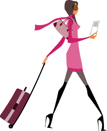 旅行时尚达人装饰贴 - TenStickers