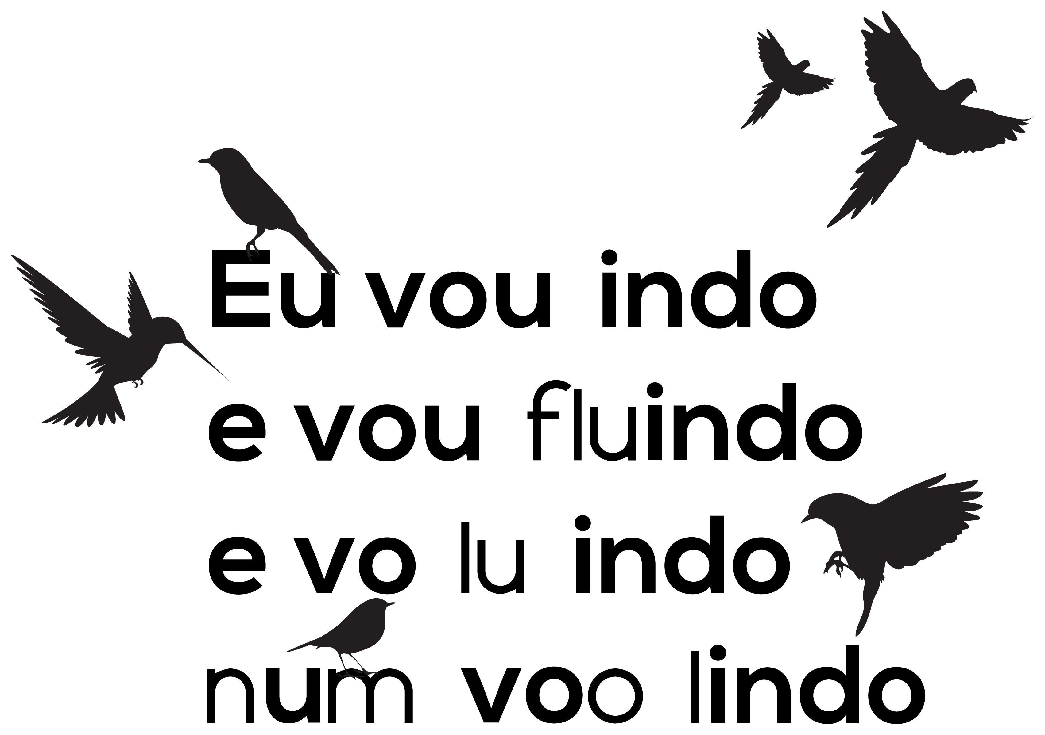 Autocolantes de motivação pessoal Nunca desista - TenStickers