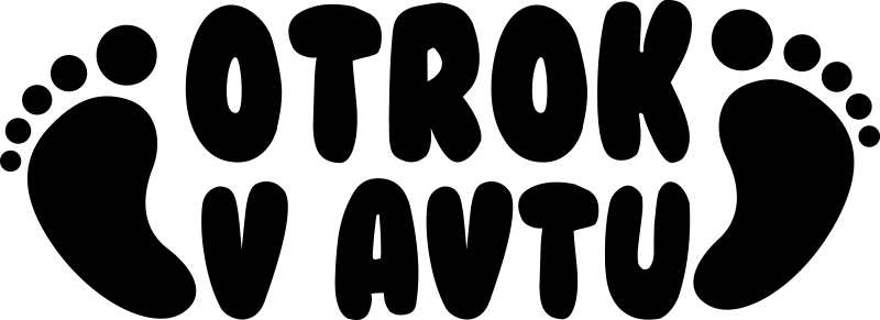 Nalepka dojenček v avtomobilu - TenStickers