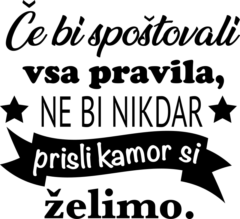 Spoštovati nalepko za citiranje - TenStickers