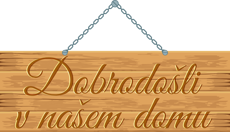 Dobrodošli na naši domači stenski nalepki z besedilom - TenStickers