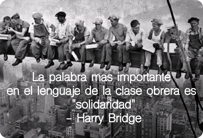 Vinilo para portátil frase clase trabajadora - TenVinilo