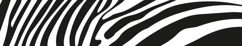 Zebra skin imitation Bike Sticker - TenStickers