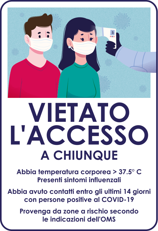 Adesivo Voce selezionata da covid-19 - TenStickers