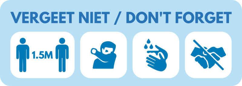 Aanwijzingen stickers Vergeet niet - TenStickers