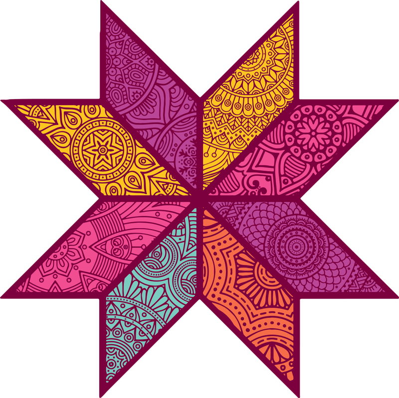 Vinilo decorativo Mosaico geométrico