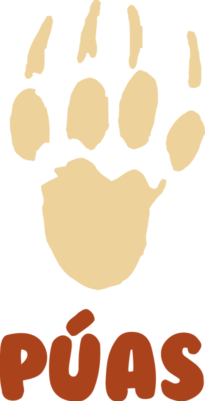 动物贴画 个性化爪印设计 - TenStickers