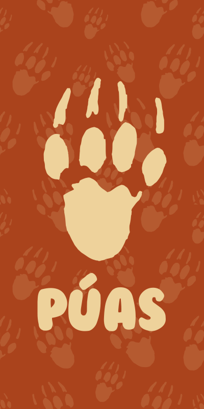 贴纸 三星 爪印个性化设计 - TenStickers