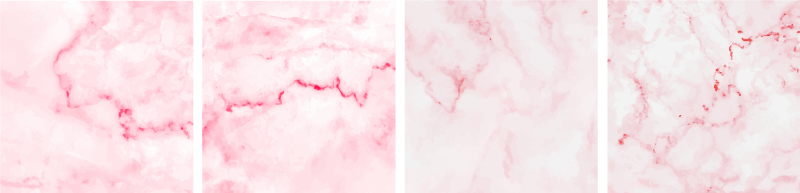 Azulejos adhesivos baldosas mármol rosa - TenVinilo