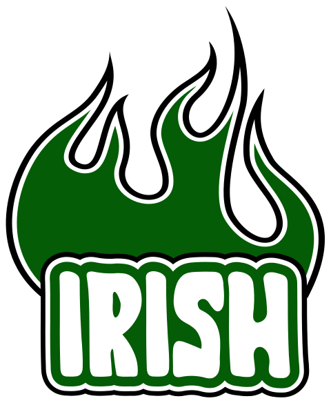 Team Irish car vinyl sticker - TenStickers