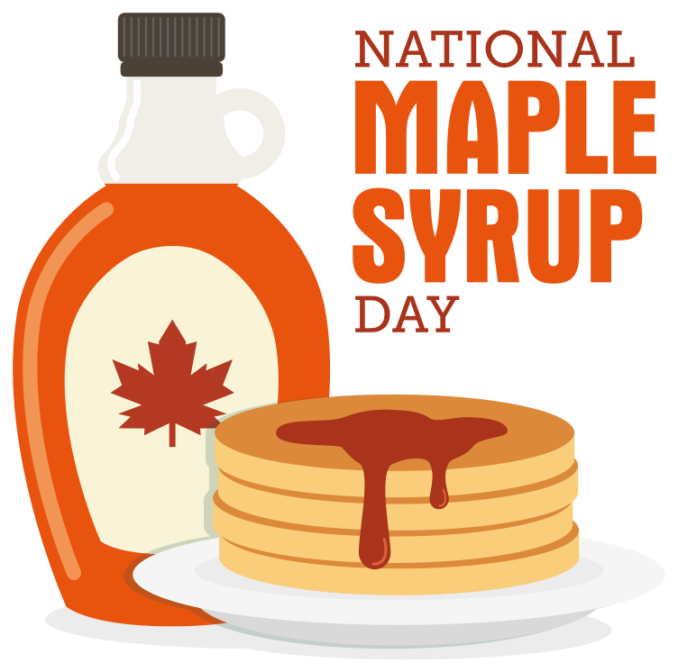Canadian maple syrup food sticker - TenStickers