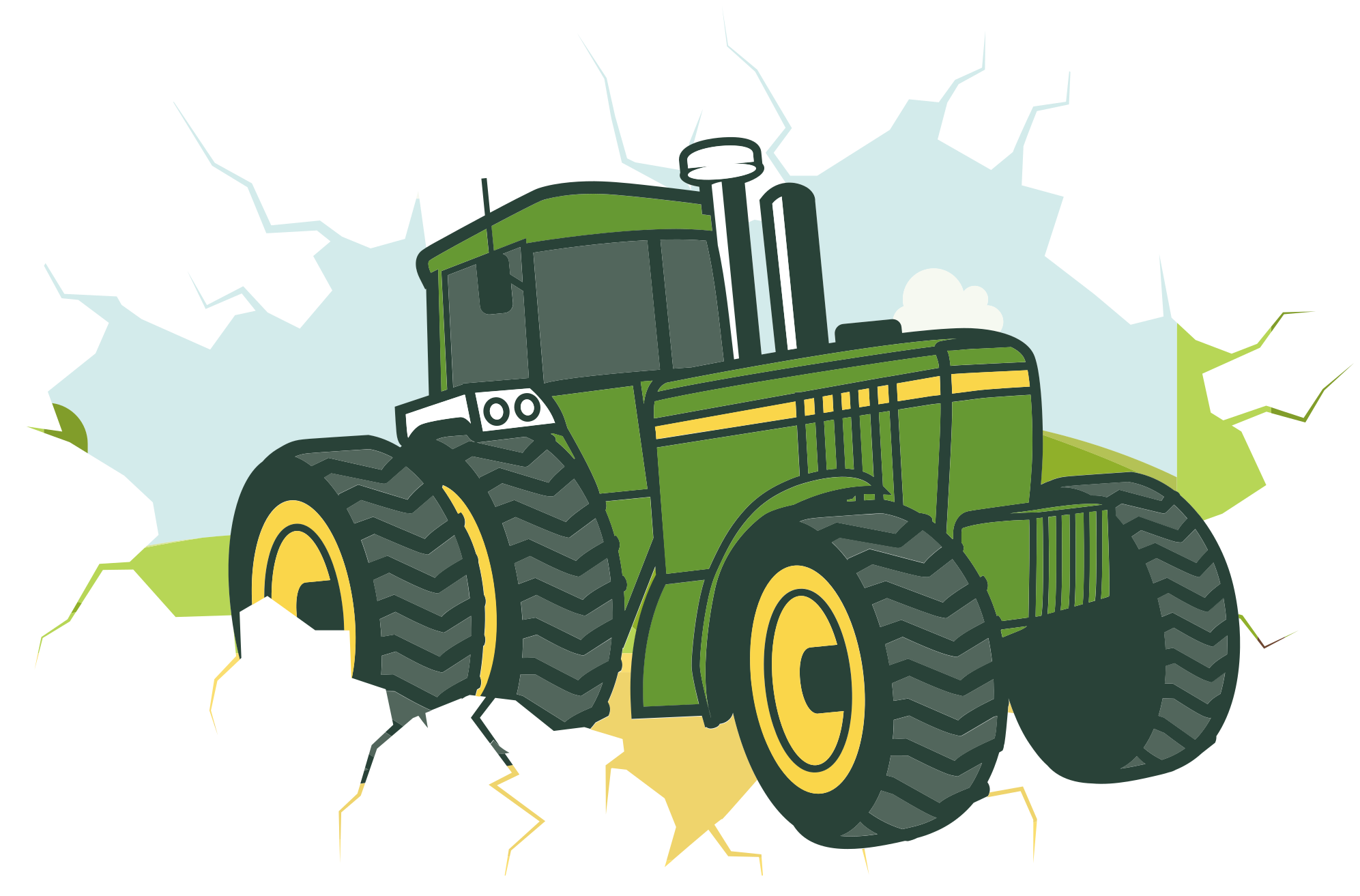 tractor clipart - Google Search  Tractor, Cumpleaños del tractor, Tractor  dibujo