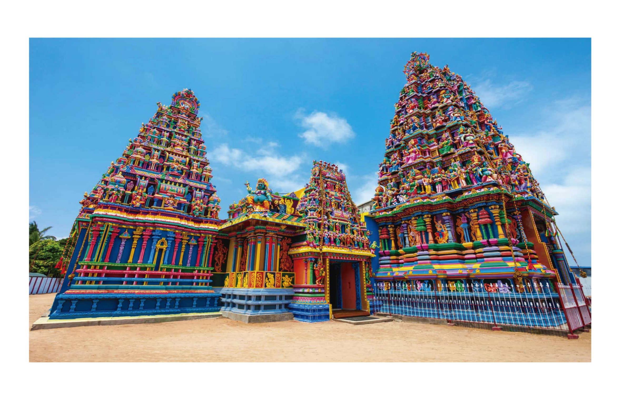 Golden Dome Sri Lanka wall sticker - TenStickers