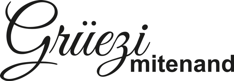 Wandtattoo Text Grüezi mitenand text - TenStickers