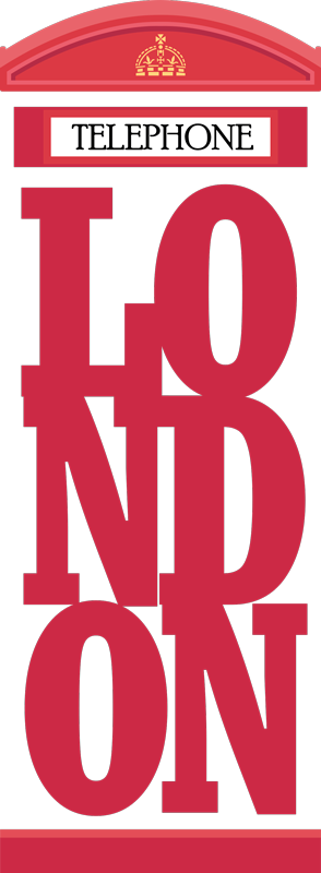 Wandtattoo London London wahrzeichen schriftzug - TenStickers