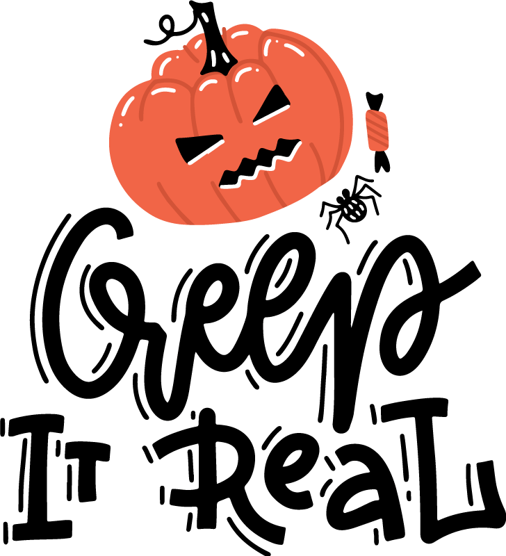 Autocolantes decorativos de halloween árvore e morcegos - TenStickers