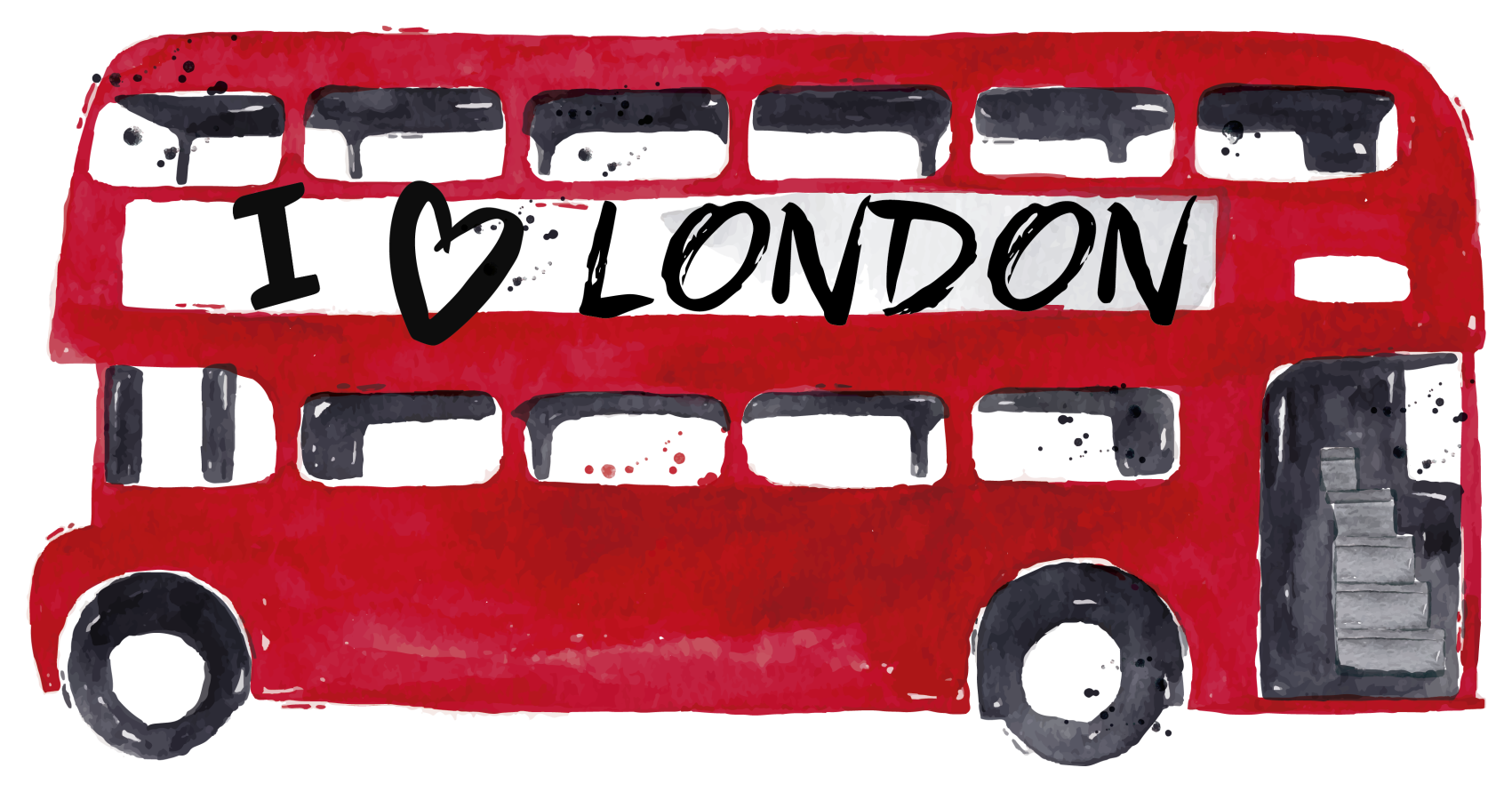 London bus vinyl stickers - TenStickers