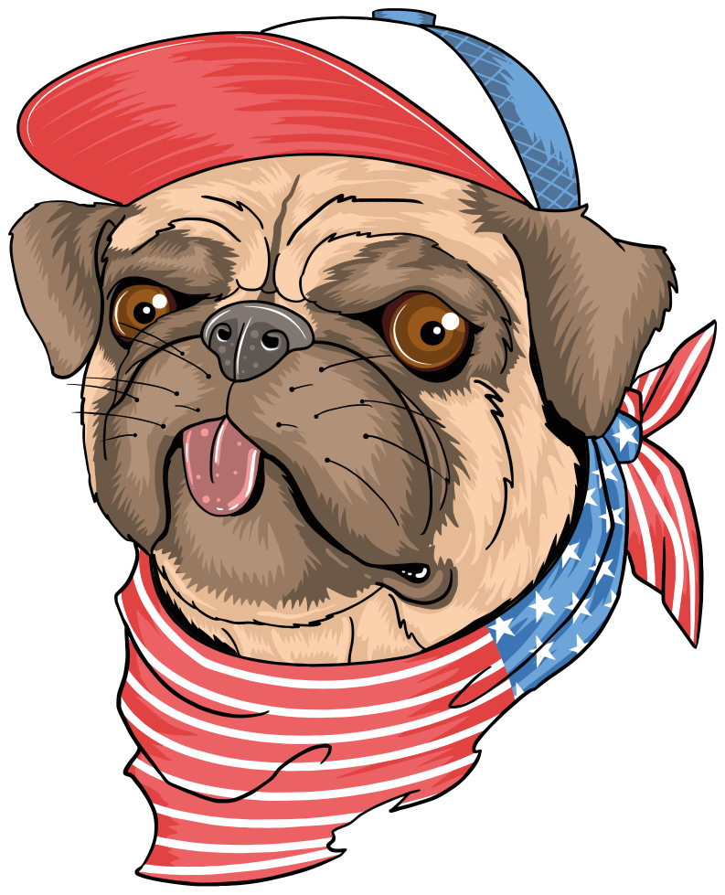 Vinilo Cachorro americano - TenVinilo