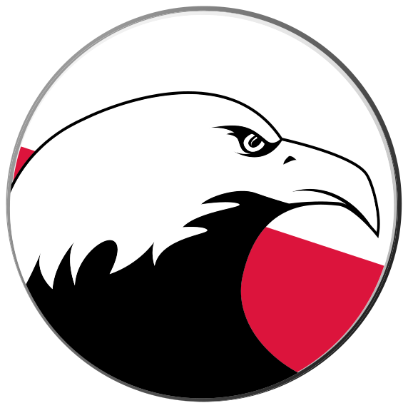 Naklejka na ścianę Polski orzeł - TenStickers