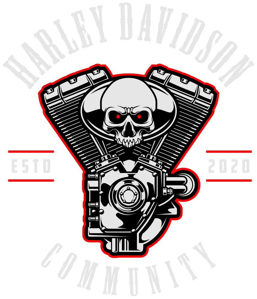 2x Pegatina BIKERS ENTHUSIAST Decal Sticker Harley Davidson Autocollant Colis 