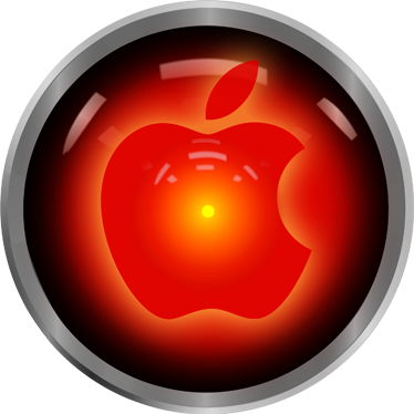 Vinilo decorativo HAL 2001 para mac - TenVinilo