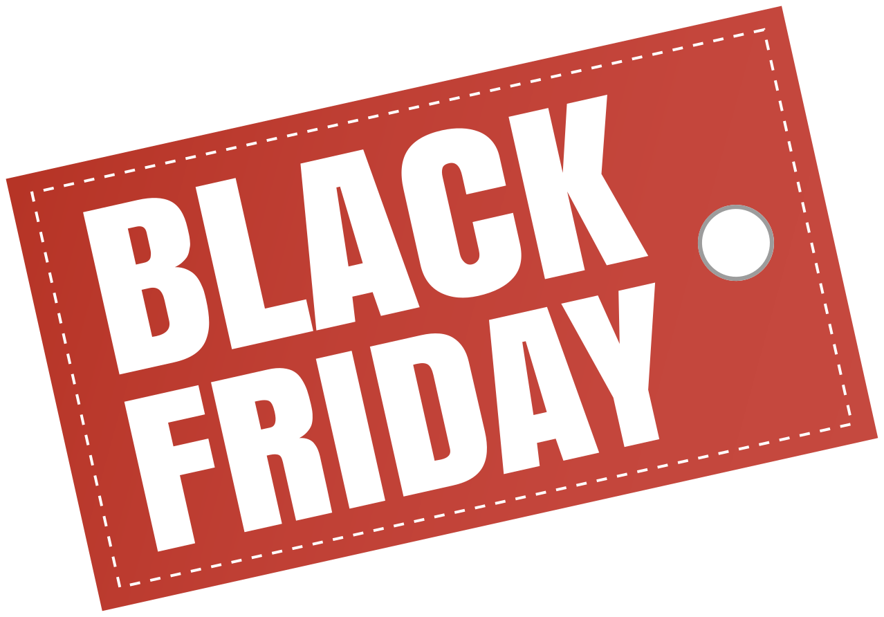 商业贴纸 黑色销售标签 - TenStickers