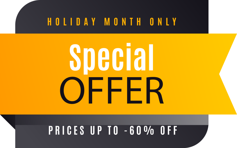 Black Friday - special offer window sticker - TenStickers