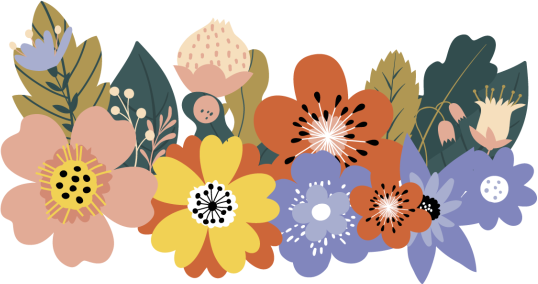 Sticker chambre Mural Fleur de printemps - TenStickers