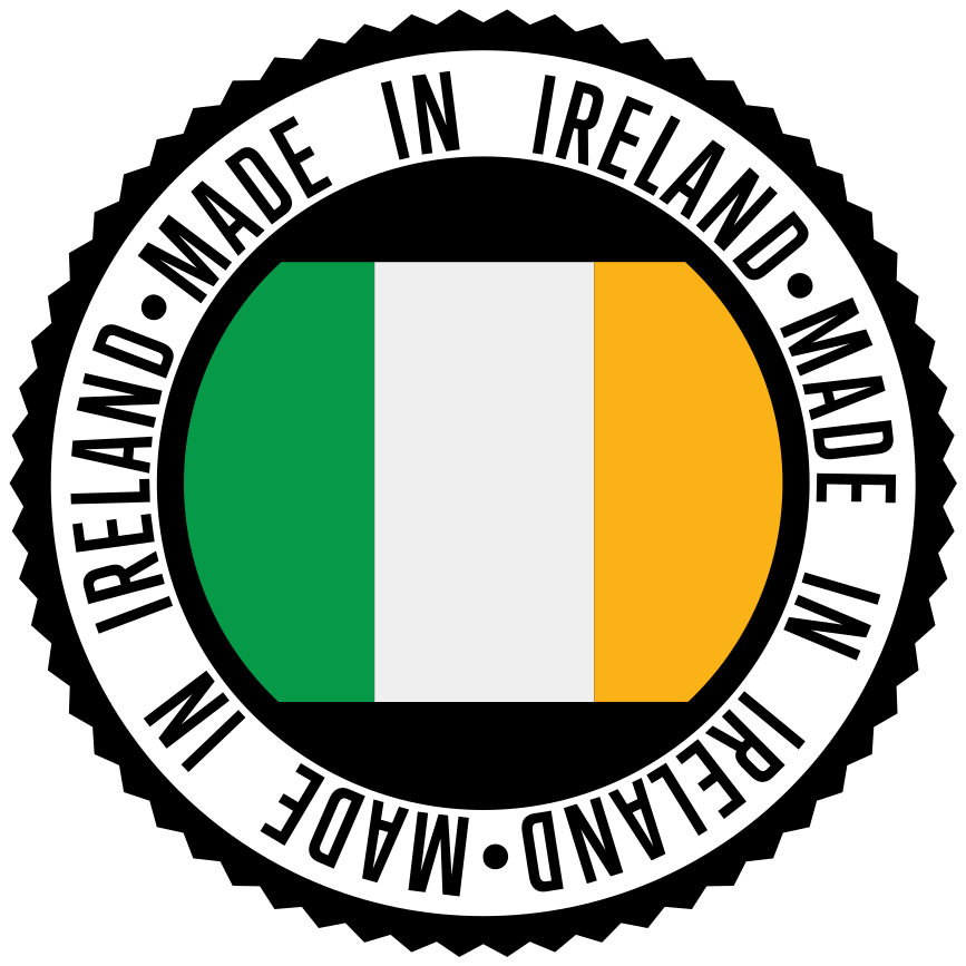 Made in Ireland window sticker - TenStickers
