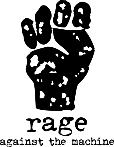 Vinilo decorativo Rage Against - TenVinilo