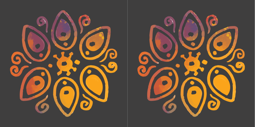 Nalepka pohištva ikat brez vzorcev - TenStickers