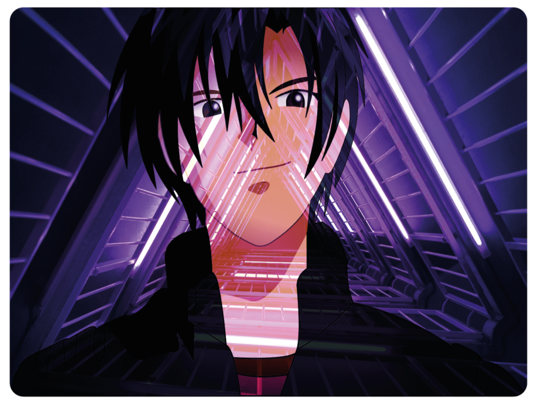Anime boy with long black hair and brown eyes with a suit on  AI Generated  Artwork  NightCafe Creator