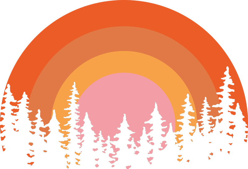 Vintage Sun  wall vinyl sticker - TenStickers