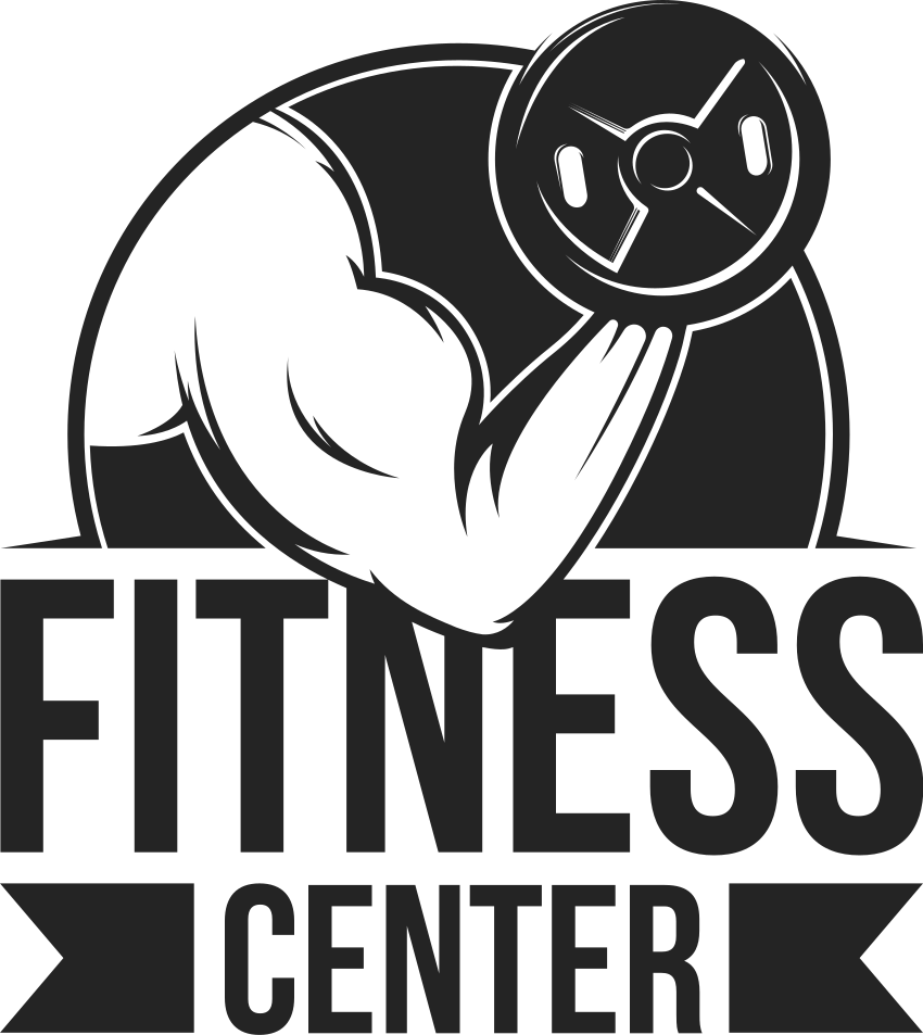 Fitness body building wall sticker - TenStickers