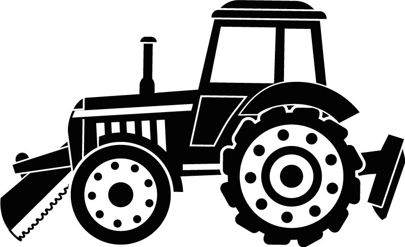 tractor silhouette png